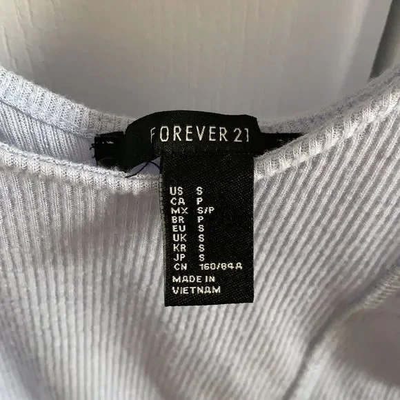 Forever21 Light Blue Tank - Picture 2 of 3